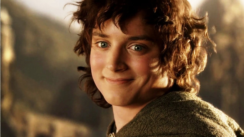 Close Up of Frodo di Lord of the Rings