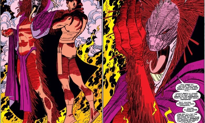 Daredevil #266 Mephisto Menyerang Daredevil