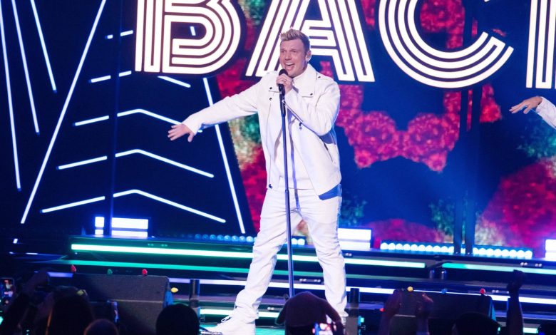 Nick Carter tampil di Jingle Ball 2022 iHeartRadio Z100