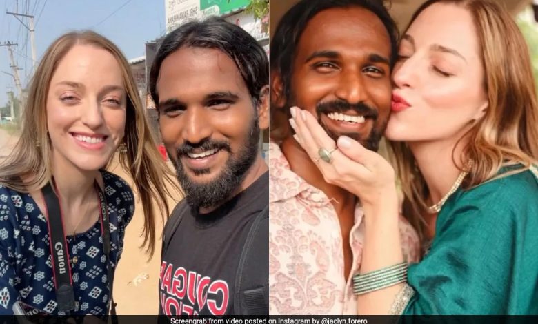 Kami wanita bepergian ke desa Andhra untuk menikah dengan pria yang dia temui di Instagram