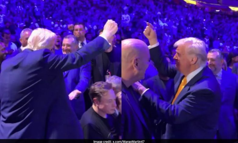 Tonton: Tarian Donald Trump Bergerak di acara UFC di Miami
