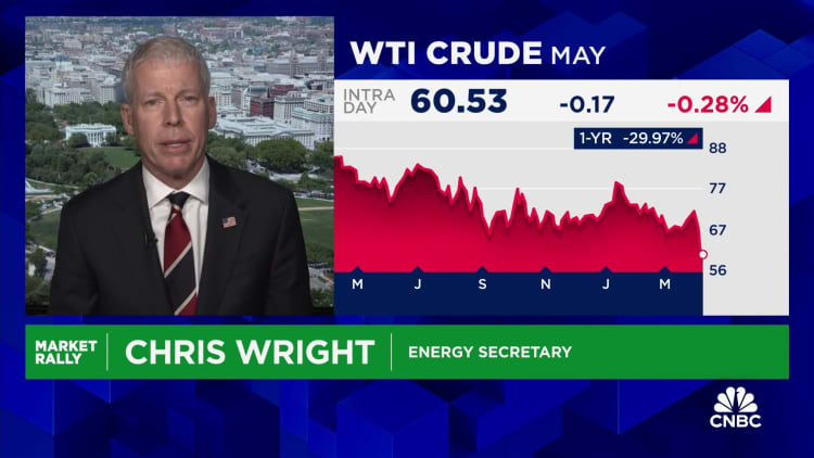 Energi Sec. Wright: Tugas Trump tidak memberikan 'tidak ada tarif energi'