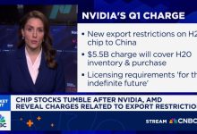 Saham chip jatuh sebagai nvidia, AMD memperingatkan biaya yang lebih tinggi dari kontrol ekspor Cina