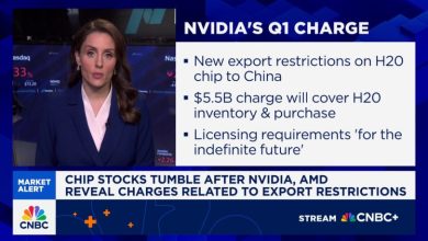 Saham chip jatuh sebagai nvidia, AMD memperingatkan biaya yang lebih tinggi dari kontrol ekspor Cina