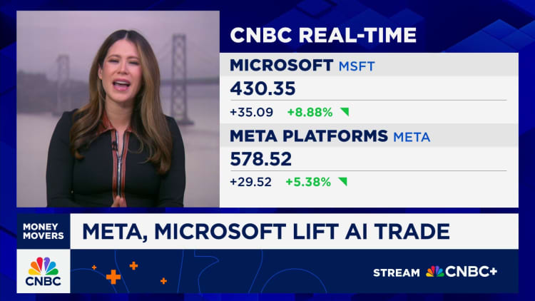 Meta, Microsoft Boost AI Bulls, tetapi capex retak ditampilkan