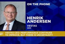 Eropa bangun dengan kebutuhan akan tingkat kemandirian energi yang lebih tinggi, kata CEO Vestas