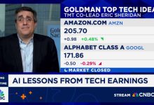 Perdagangan AI tetap berjalan dalam proses, kata Eric Sheridan Goldman Sachs