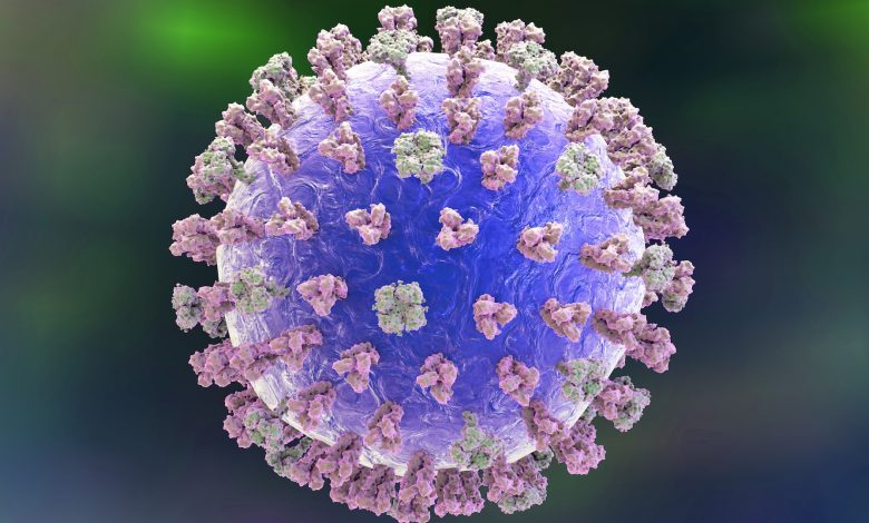 Ilustrasi virus flu
