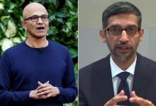 Sundar Pichai Mengambil Gesek halus di Satya Nadella over "Dance" Comment di tengah ras AI