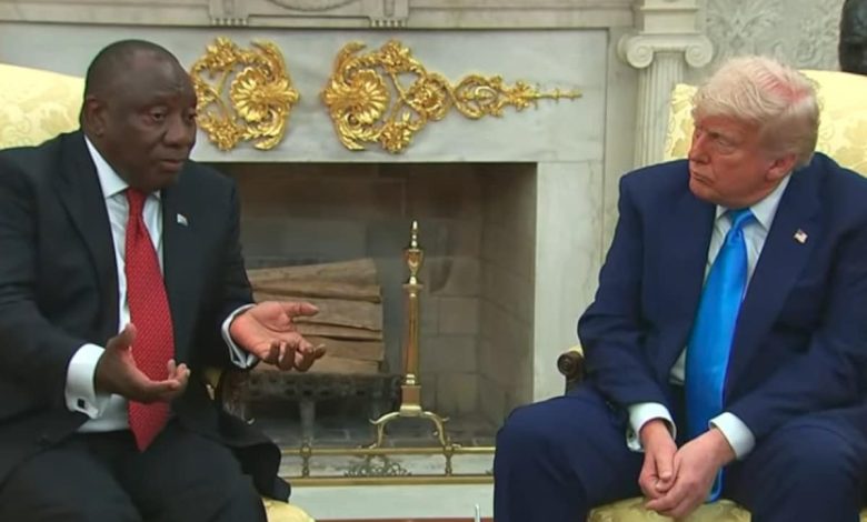 Trump menghadapi Ramaphosa di Afrika Selatan atas klaim "genosida putih"