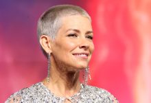 Evangeline Lilly di Ant-Man dan Tawon: Skrining Gala Quantumania UK