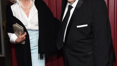George Wendt dan Bernadette Birkett di Apple TV+ Resepsi Pasca-Emmy