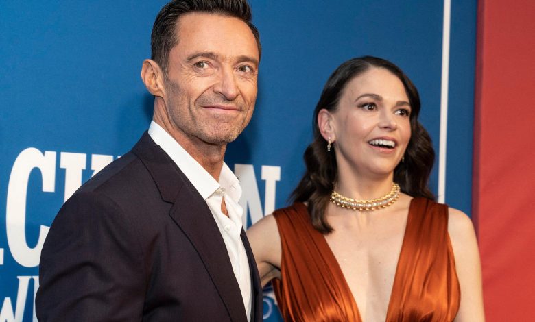 Hugh Jackman dan Sutton Foster