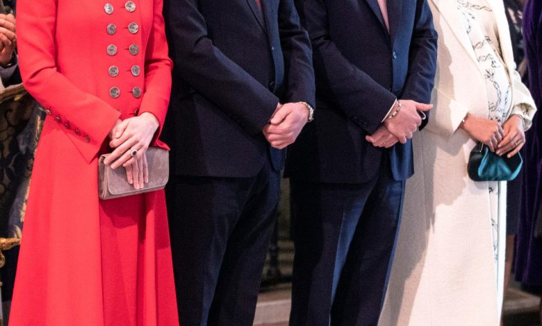 Pangeran Harry, Pangeran William, Kate Middleton, Meghan Markle