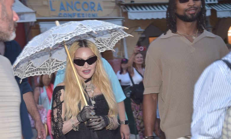 Madonna dan Akeem Morris
