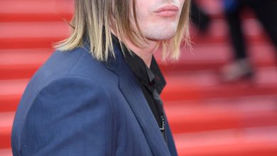 Michael Pitt di karpet merah di Cannes