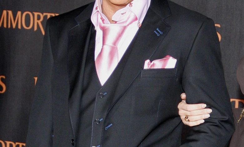Mickey Rourke di pemutaran perdana Los Angeles dari 'Immortals 3D'