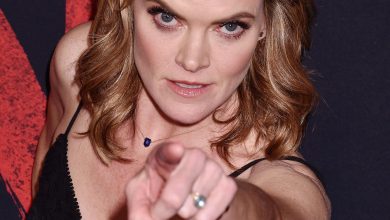 Aktris Missi Pyle menghadiri pemutaran perdana Disney