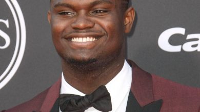 Zion Williamson di ESPY 2019 yang disajikan oleh Capital One di Microsoft Theatre pada 10 Juli 2019 di Los Angeles, California.