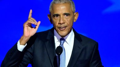 Barack Obama di 2024 Konvensi Nasional Demokratik