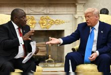 Trump panggung penyergapan kantor oval lainnya, mengajar Cyril Ramaphosa