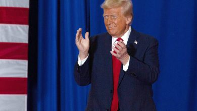 Donald Trump menghadiri Bangunan Amerika Masa Depan