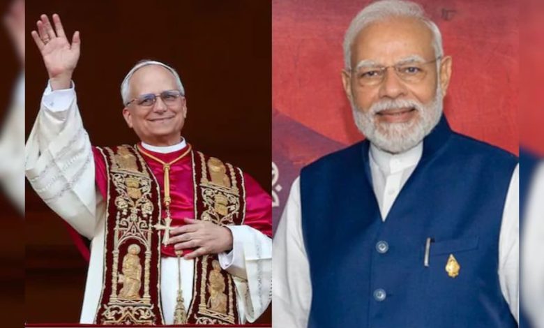 PM Modi menyampaikan felicitations kepada Paus Leo XIV dari People of India