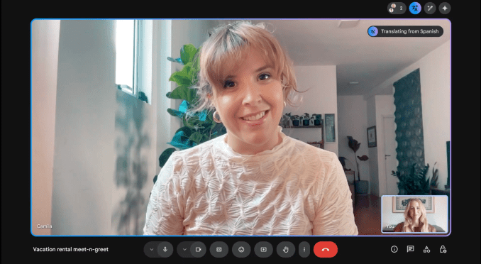 Google Meet mendapatkan terjemahan pidato real-time