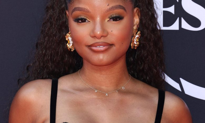 Halle Bailey di 2024 ESPY Awards di Los Angeleshalle Bailey di 2024 ESPY Awards di Los Angeles