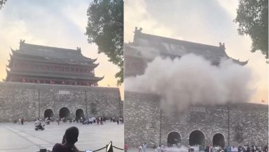 Video: Menara drum Fengyang berusia 650 tahun yang berusia 650 tahun runtuh