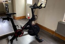 Sepeda peloton di dapur