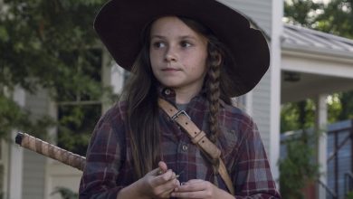 The Walking Dead, Kid Judith bersantai di luar