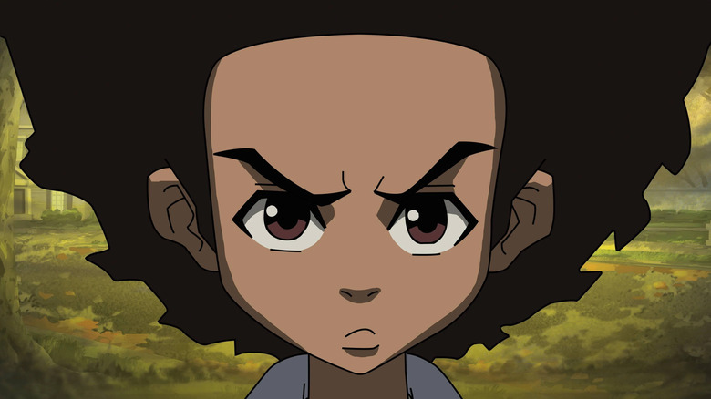 Huey, marah, di boondocks