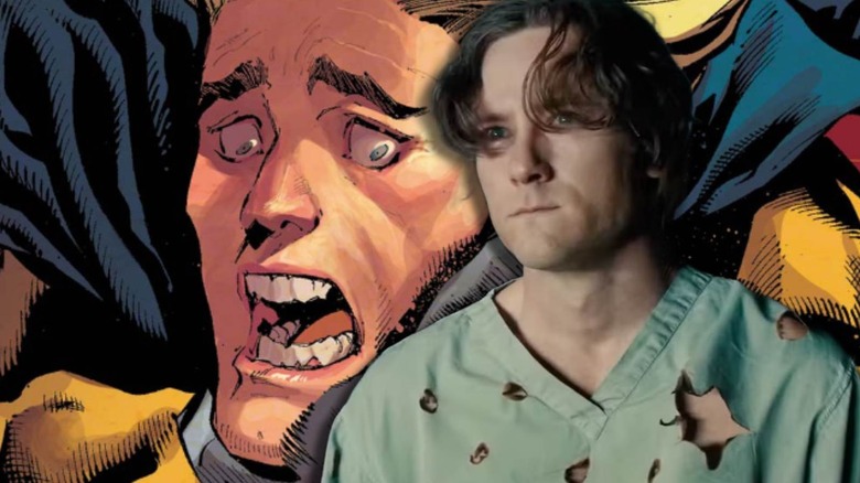 Lewis Pullman sebagai Bob setelah ditembak