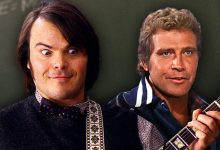 Kolase Jack Black di School of Rock dan Lee Majors di Fall Guy