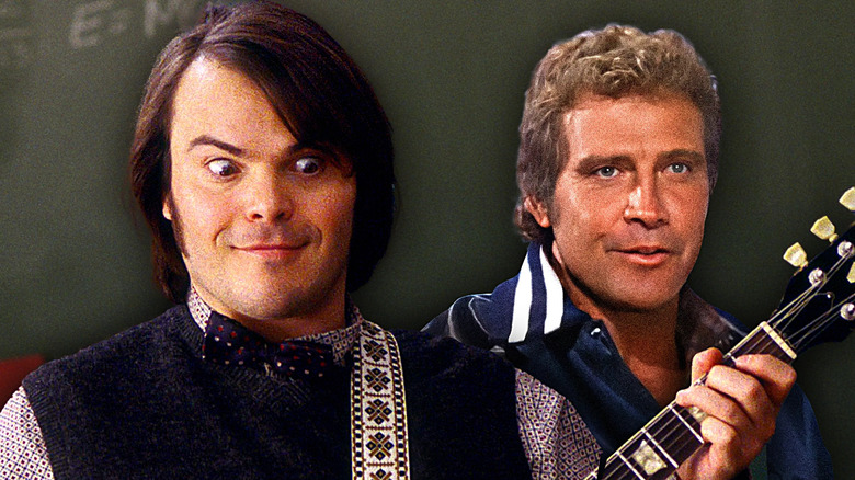 Kolase Jack Black di School of Rock dan Lee Majors di Fall Guy