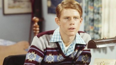 Ron Howard belajar keras sebagai Richie Cunningham di Happy Days