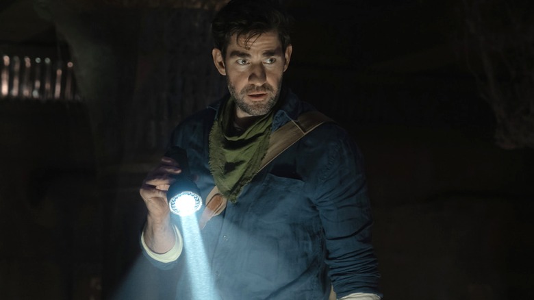 Luke secara tidak sadar menyalurkan Nathan Drake dari Uncharted di Fountain of Youth