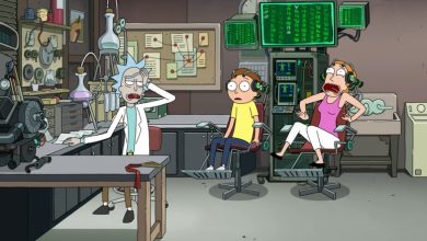 Rick dan Morty, Rick bangun untuk menemukan Morty dan Summer berteriak, baru saja bangun dari 17 tahun di dalam matriks