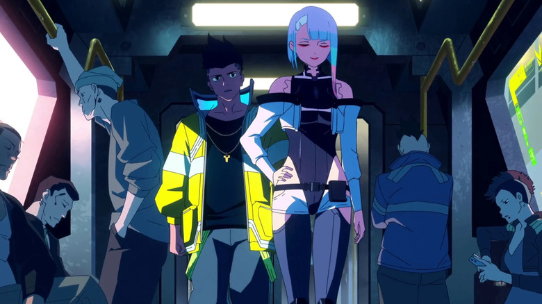 David dan Rebecca di Cyberpunk: Edgerunners