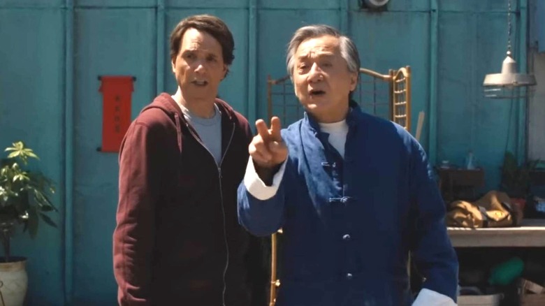 Daniel Larusso dan Mr. Han di Karate Kid: Legends