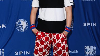 JoJo Siwa di Kershaw's Challenge ke -10 Ping Pong 4 Purpose 2023 Charty Event Celebrity Tournament