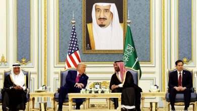 Trump menempatkan penanganan atas hak -hak dalam pidato kebijakan Arab Saudi