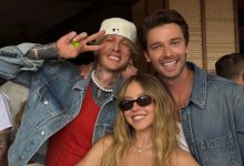 Sydney Sweeney dengan MGK dan Patrick Schwarzenegger