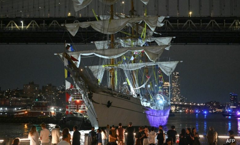 Dijelaskan: Bagaimana Kapal Angkatan Laut Meksiko bertabrakan dengan Brooklyn Bridge di New York