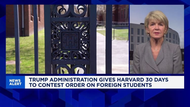 Trump's Harvard Crackdown akan memiliki 'efek riak' pada pendidikan tinggi: Julie Bishop