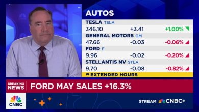 Ford melaporkan peningkatan penjualan tahun-ke-tahun 16,3% untuk bulan Mei