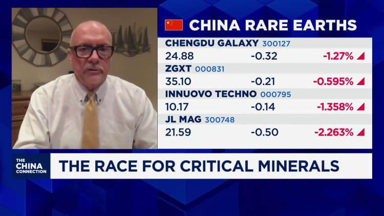 China memegang semua kartu ketika datang ke tanah jarang, kata CEO pertambangan