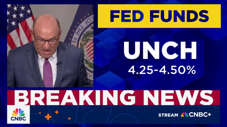 Federal Reserve meninggalkan harga yang tidak berubah