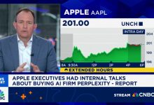 Apple dilaporkan mengadakan pembicaraan internal tentang membeli perusahaan AI yang salah